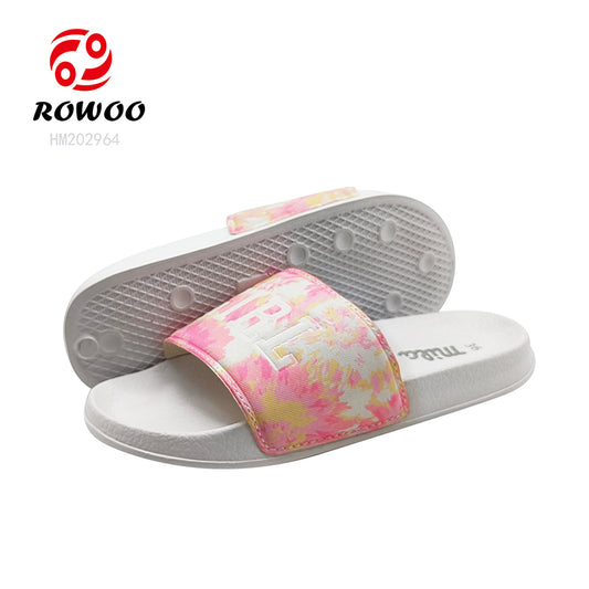 Women Slides Slippers Plain Home Slippers EVA PVC PU Sandals