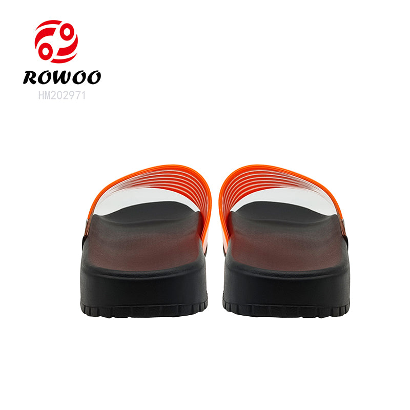 PVC Slides Women Sandals EVA Bathroom Shower Custom Slipper