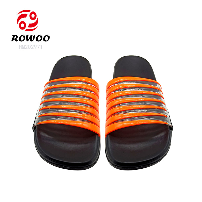 PVC Slides Women Sandals EVA Bathroom Shower Custom Slipper