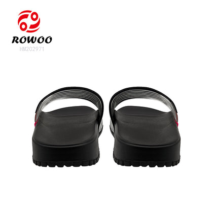 PVC Slides Women Sandals EVA Bathroom Shower Custom Slipper