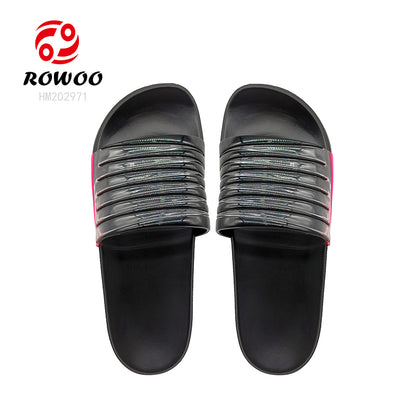 Promotion Factory Slide Slippers EVA Sole Ladies New Design Slip-on Sandals