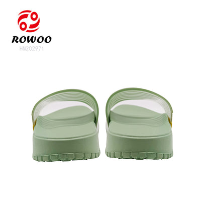 PVC Slides Women Sandals EVA Bathroom Shower Custom Slipper