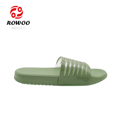 PVC Slides Women Sandals EVA Bathroom Shower Custom Slipper