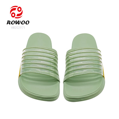 PVC Slides Women Sandals EVA Bathroom Shower Custom Slipper