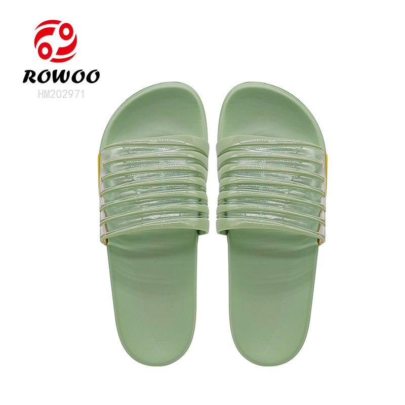 PVC Slides Women Sandals EVA Bathroom Shower Custom Slipper