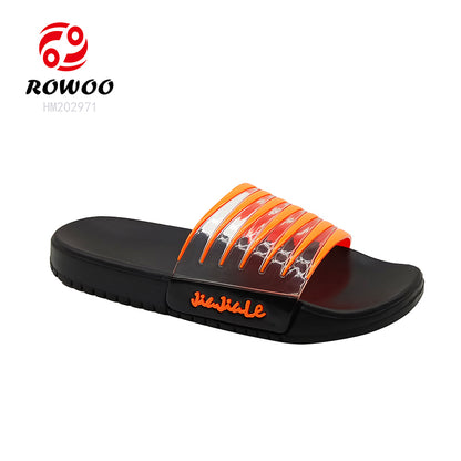 PVC Slides Women Sandals EVA Bathroom Shower Custom Slipper