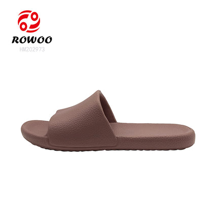 EVA Sandals high quality home outdoor solid color bathroom slide slipper