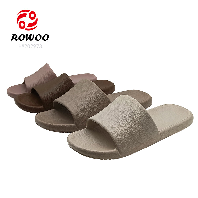 EVA Sandals high quality home outdoor solid color bathroom slide slipper