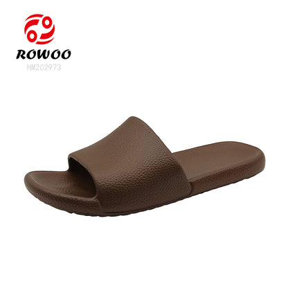 EVA Sandals high quality home outdoor solid color bathroom slide slipper