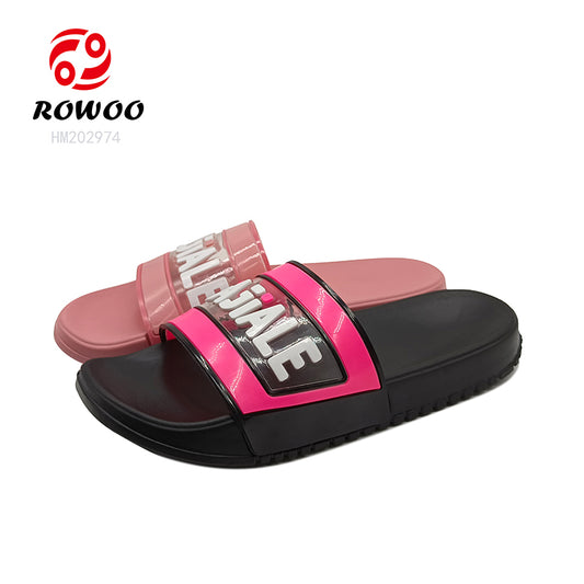 Unisex Slide Slippers Women Custom Logo