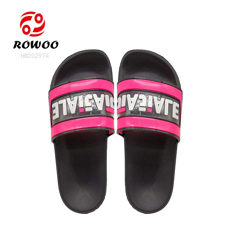 Unisex Slide Slippers Women Custom Logo