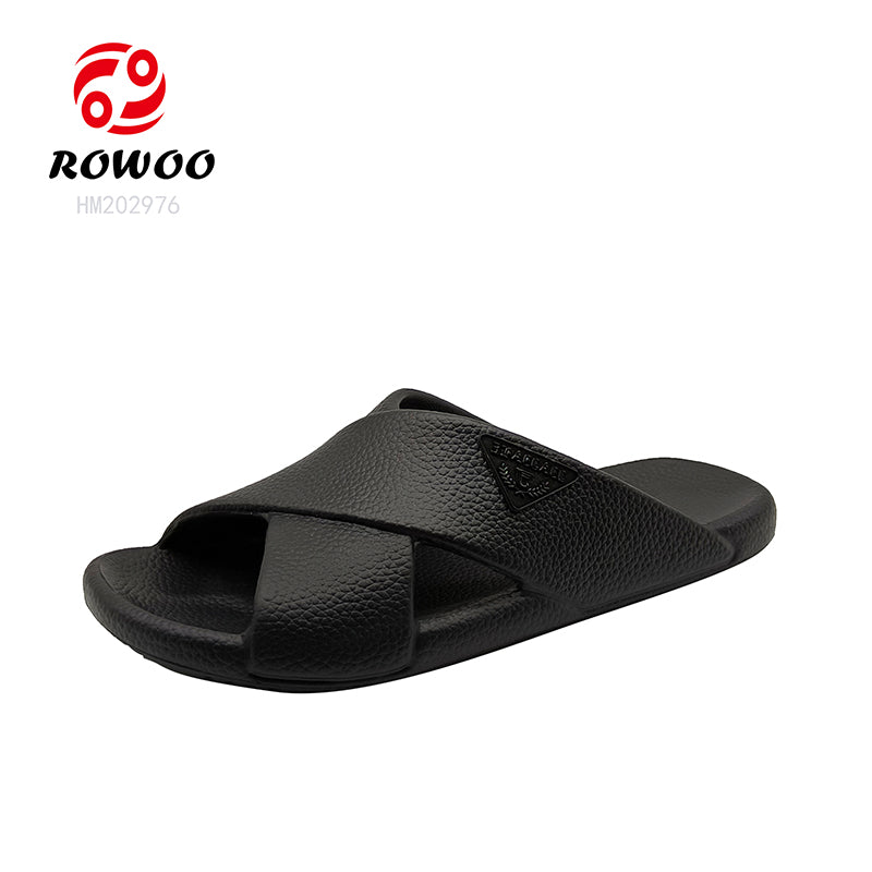 Custom Logo Designer Anti-slip Men Sandals Summer