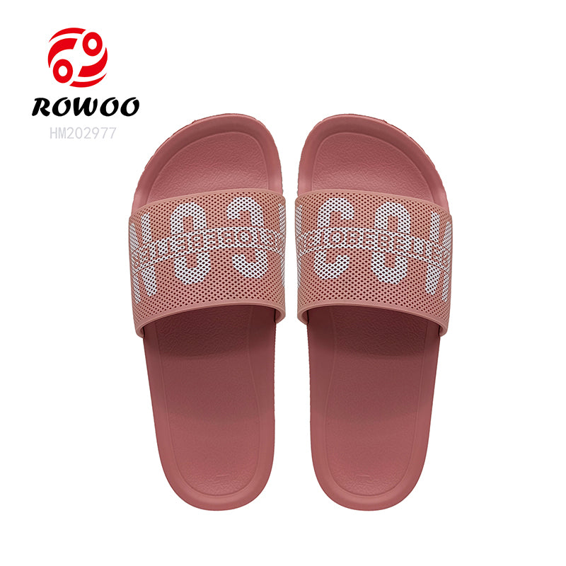 Slides Slippers Printing unisex custom logo EVA