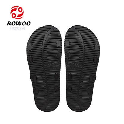 Men Women Double Breasted Sandals Thick Bottom EVA Slide Slippers