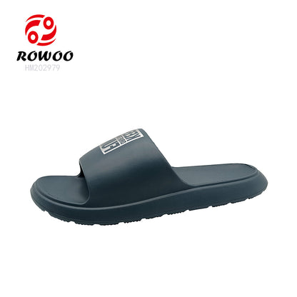 EVA Sole Customized Logo Slide Sandals Bedroom Nonslip Sandals Ladies Indoor Outdoor Footwear