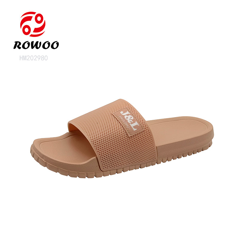 Breathable Soft EVA Sole Slipper Shoes Shower Slides Shoes Custimozed Logo Sandals for Men