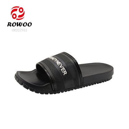 Factory Price Ladies Bathroom Slipper Shoes Customized Logo Sandals Beach Outdoor Slide Shoes