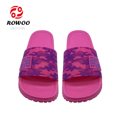 Ladies Casual Open Toe EVA Footwear Fancy Slides Slippers For Women