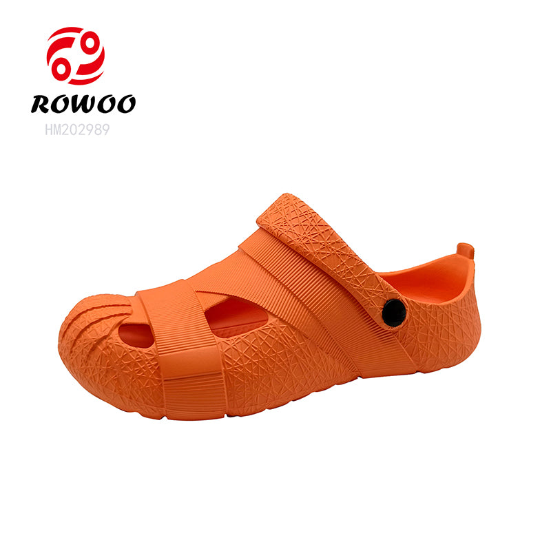 Wholesale Outdoor Beach Sport Slippers Men Custom Logo Sandal Garden Shoes