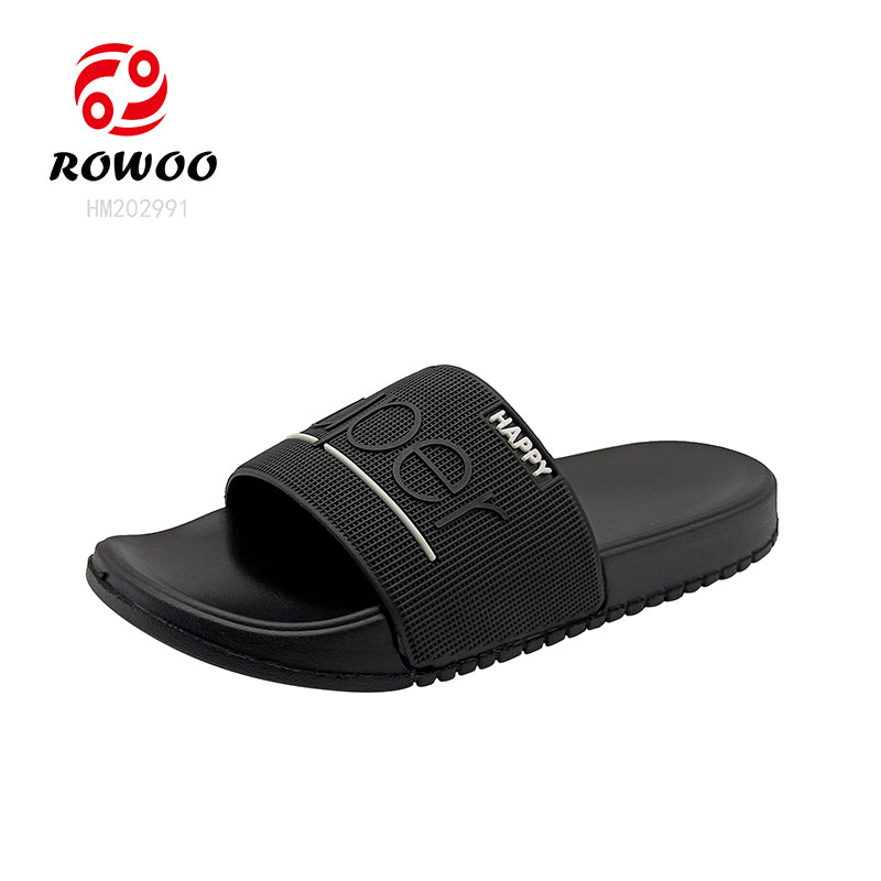 Customized Logo Men Slipper Sandals Fashion Ladies Anti-slip Shoes Summer Bathroom Slide Shoes