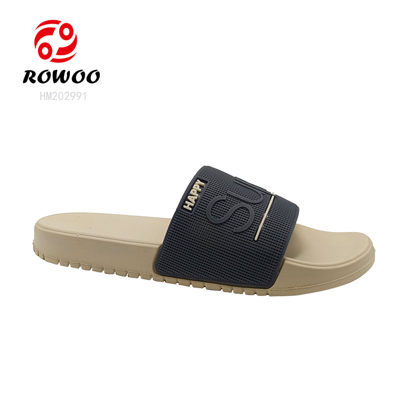 Customized Logo Men Slipper Sandals Fashion Ladies Anti-slip Shoes Summer Bathroom Slide Shoes