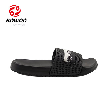 Custom logo EVA Air Cushion Sole Slide Slippers Men Women