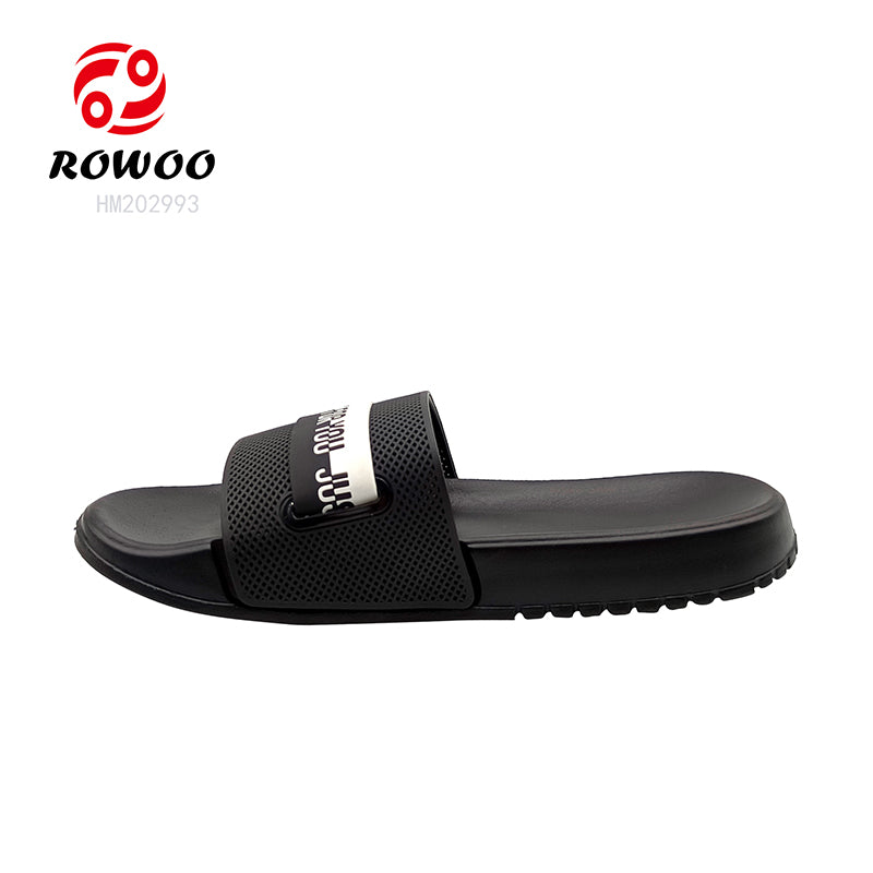 Custom logo EVA Air Cushion Sole Slide Slippers Men Women