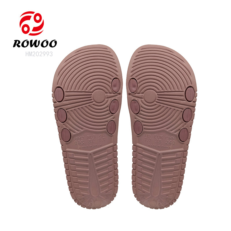 Custom logo EVA Air Cushion Sole Slide Slippers Men Women