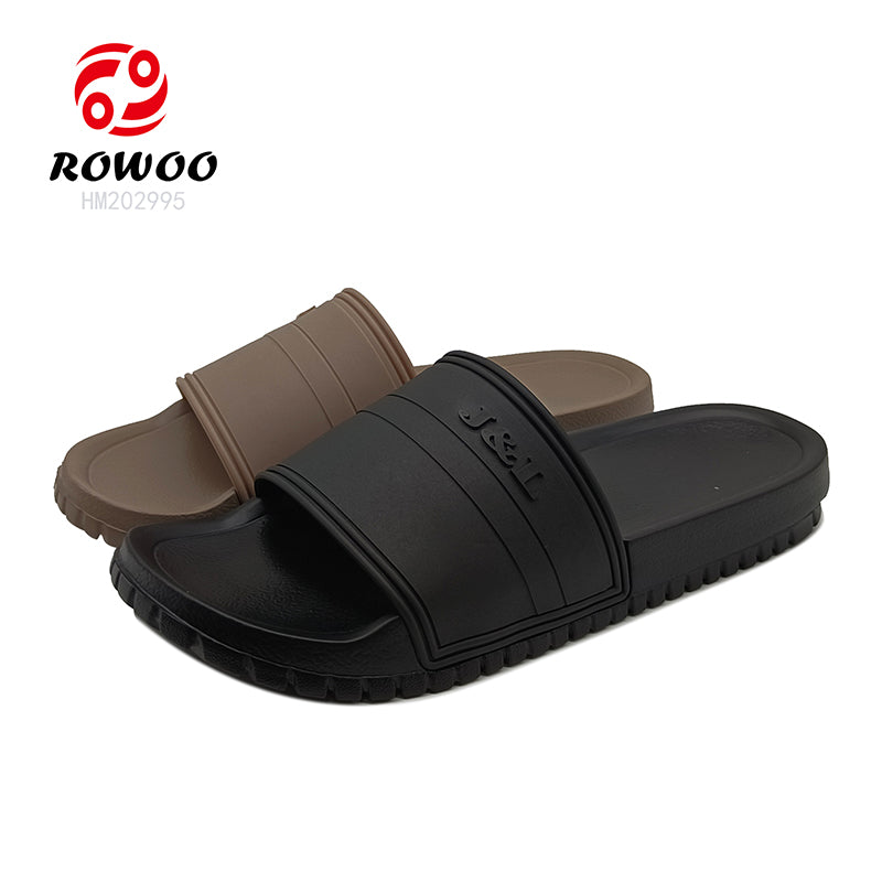 Summer Slippers Men Beach Soft EVA Slipper Shoes Black Best Shower Slipper Shoes for Men