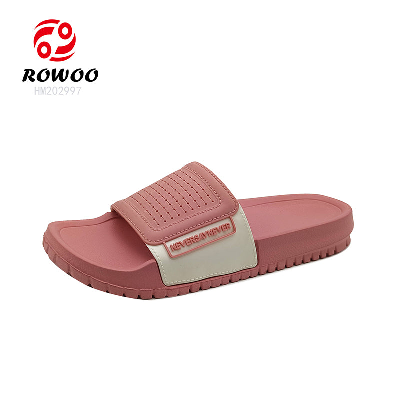 Wholesale men women slides unisex indoor outdoor anti-slip soft EVA outdoor slipper