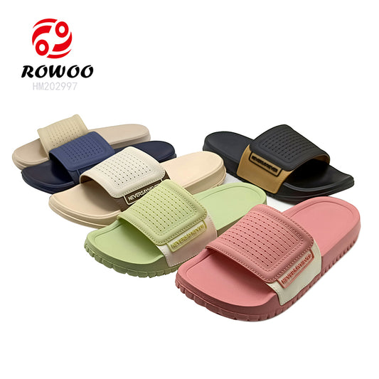 Wholesale men women slides unisex indoor outdoor anti-slip soft EVA outdoor slipper