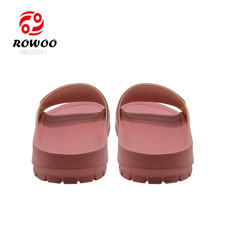 Wholesale men women slides unisex indoor outdoor anti-slip soft EVA outdoor slipper