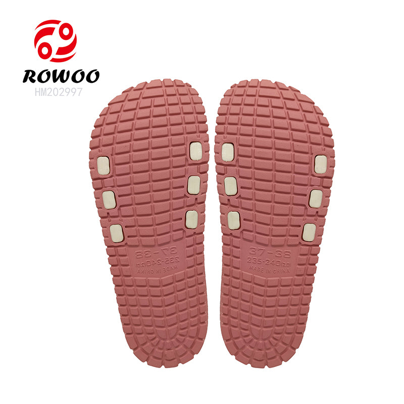 Wholesale men women slides unisex indoor outdoor anti-slip soft EVA outdoor slipper