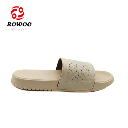 Wholesale men women slides unisex indoor outdoor anti-slip soft EVA outdoor slipper