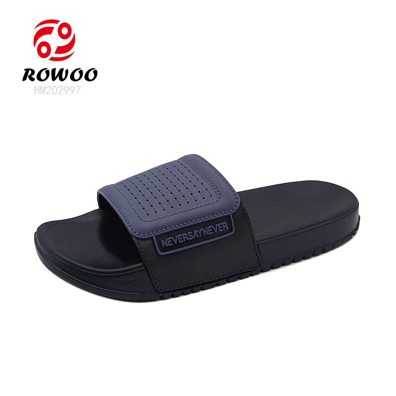 Wholesale men women slides unisex indoor outdoor anti-slip soft EVA outdoor slipper