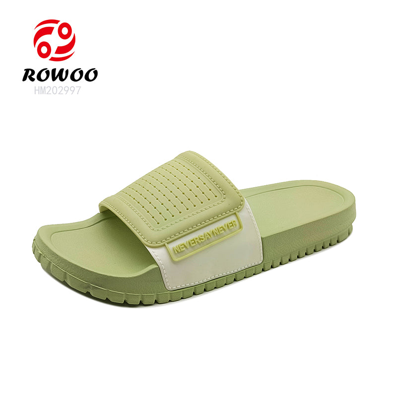 Wholesale men women slides unisex indoor outdoor anti-slip soft EVA outdoor slipper