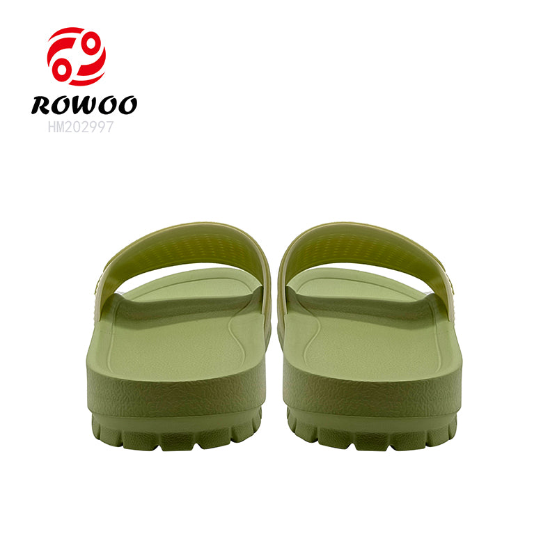 Wholesale men women slides unisex indoor outdoor anti-slip soft EVA outdoor slipper