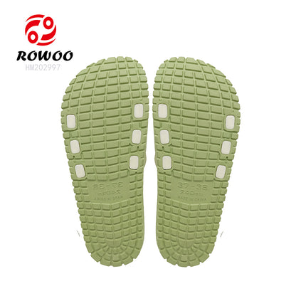 Wholesale men women slides unisex indoor outdoor anti-slip soft EVA outdoor slipper