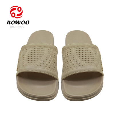 Wholesale men women slides unisex indoor outdoor anti-slip soft EVA outdoor slipper