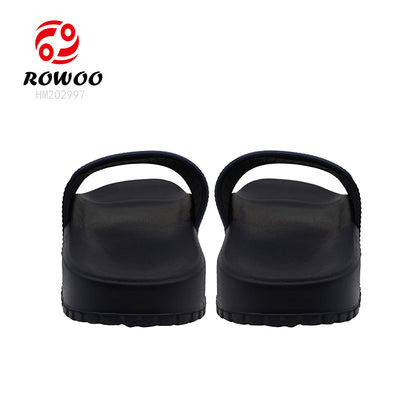 Wholesale men women slides unisex indoor outdoor anti-slip soft EVA outdoor slipper