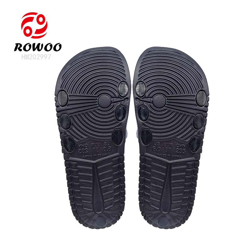 Wholesale men women slides unisex indoor outdoor anti-slip soft EVA outdoor slipper