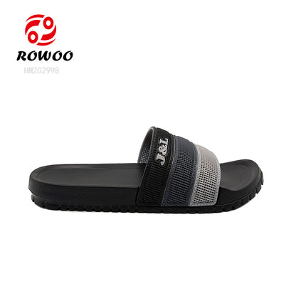 Wholesale custom logo flip flops hotel slippers slides footwear bathroom slide men women