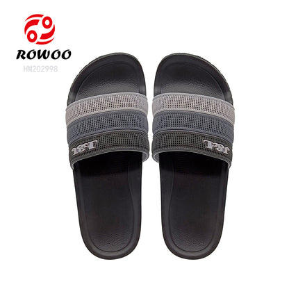 Wholesale custom logo flip flops hotel slippers slides footwear bathroom slide men women