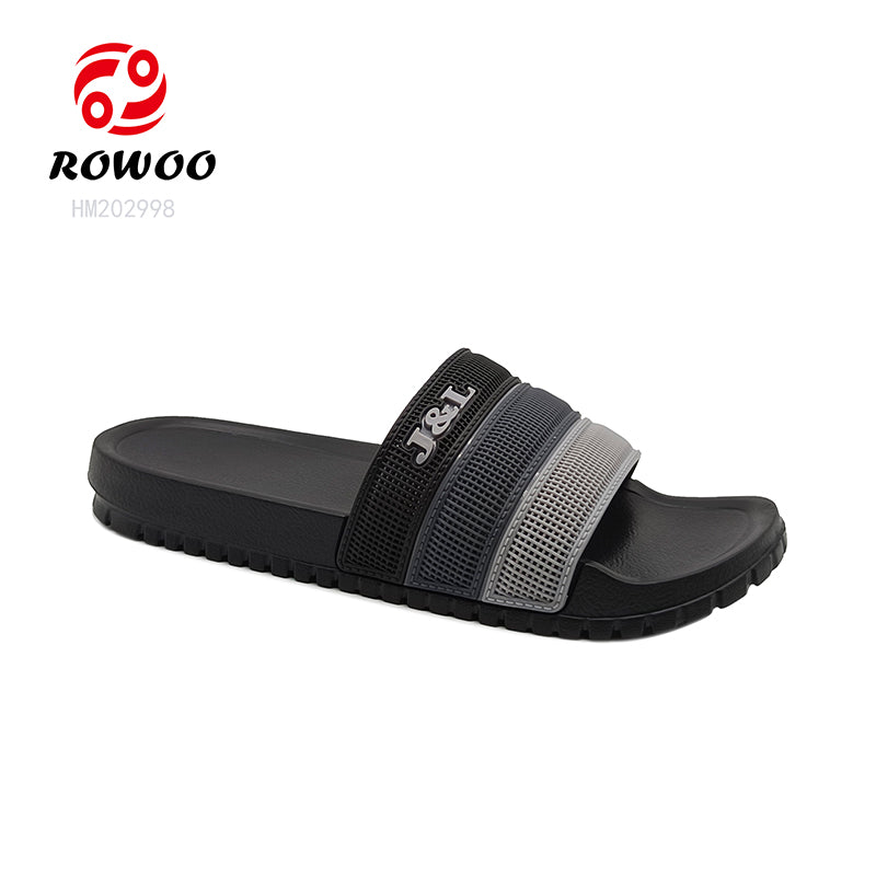 Wholesale custom logo flip flops hotel slippers slides footwear bathroom slide men women