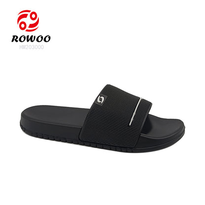 Wholesale Men Slippers Summer Non-slip House Shower Bathroom Custom Slides Sandals