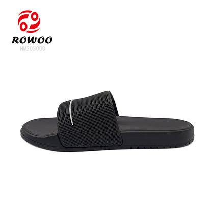 Wholesale Men Slippers Summer Non-slip House Shower Bathroom Custom Slides Sandals