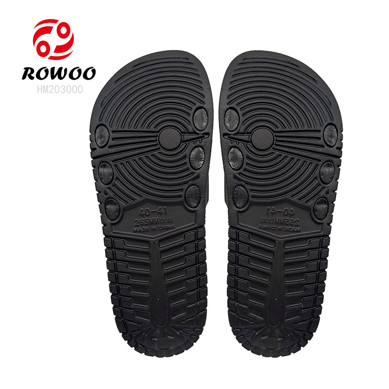 Wholesale Men Slippers Summer Non-slip House Shower Bathroom Custom Slides Sandals