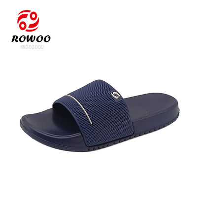 Wholesale Men Slippers Summer Non-slip House Shower Bathroom Custom Slides Sandals