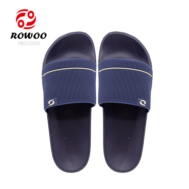 Wholesale Men Slippers Summer Non-slip House Shower Bathroom Custom Slides Sandals