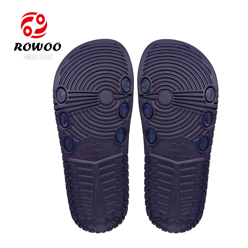 Wholesale Men Slippers Summer Non-slip House Shower Bathroom Custom Slides Sandals